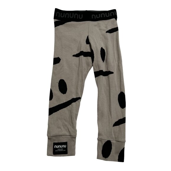 Nununu Smirks Leggings in Smokey Grey - Picture 1 of 3
